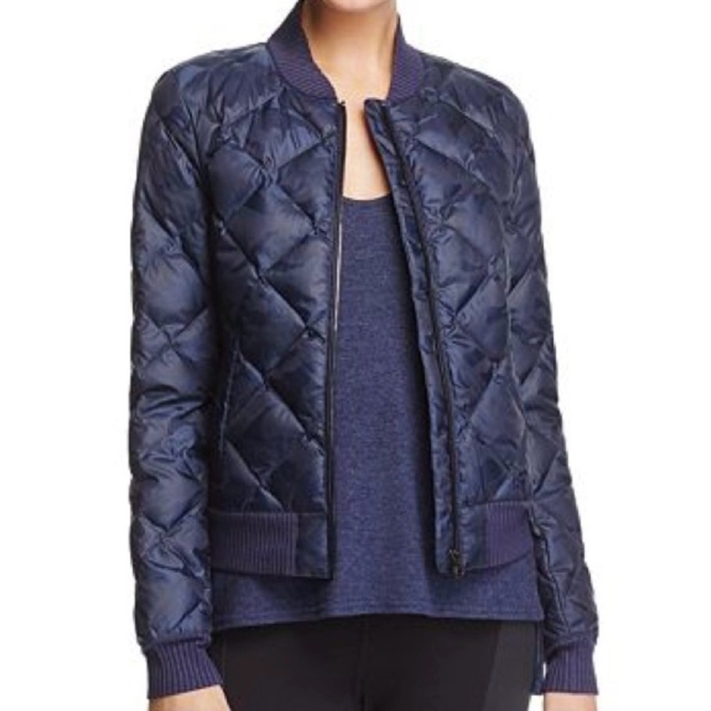 Alo Yoga Idol Camo Quilted Bomber Jacket